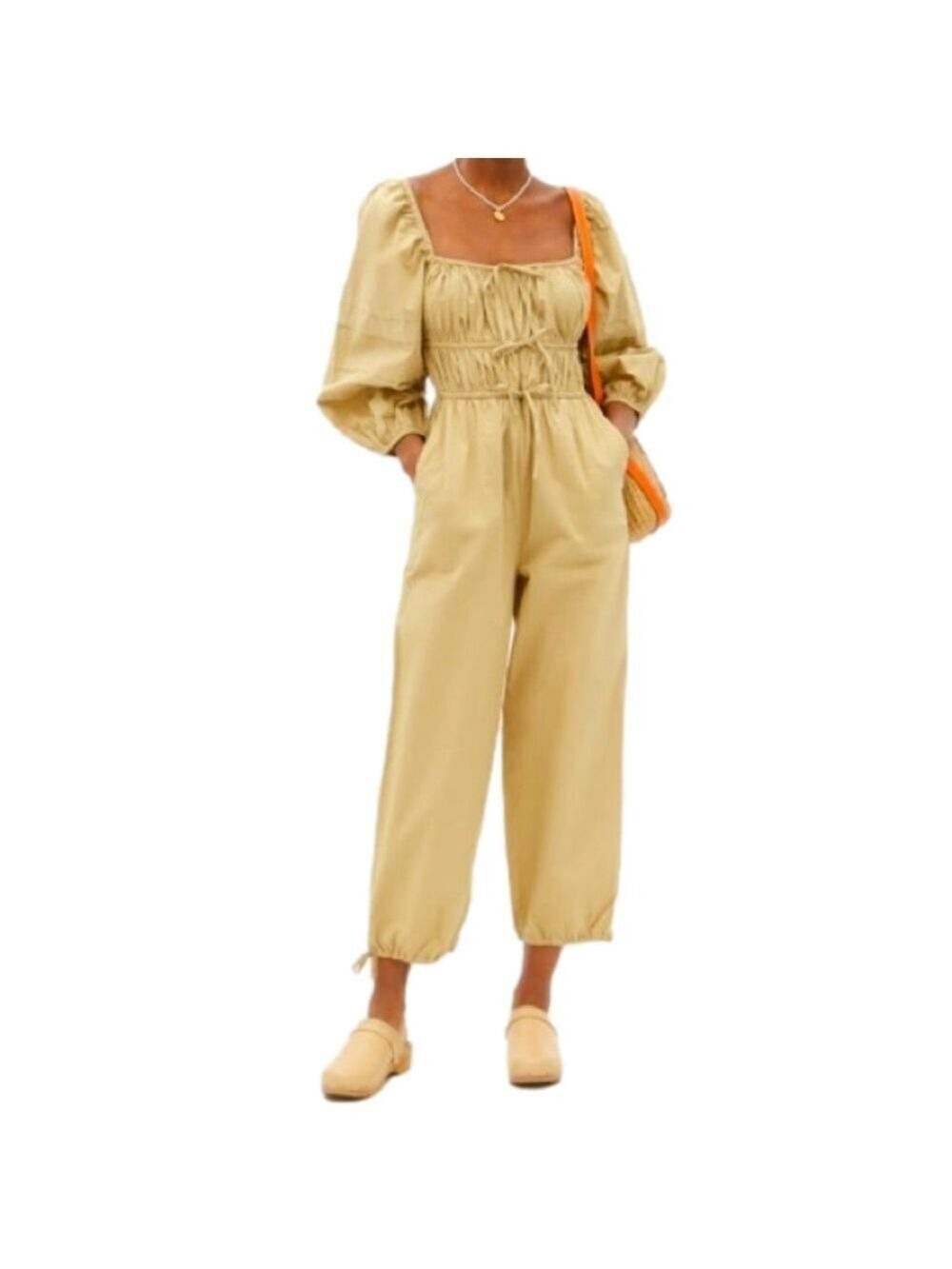 Ulla Johnson Amalie Boho Cotton Jumpsuit Romper NWT